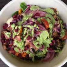 Gluten-free bowl from Cava Grill
